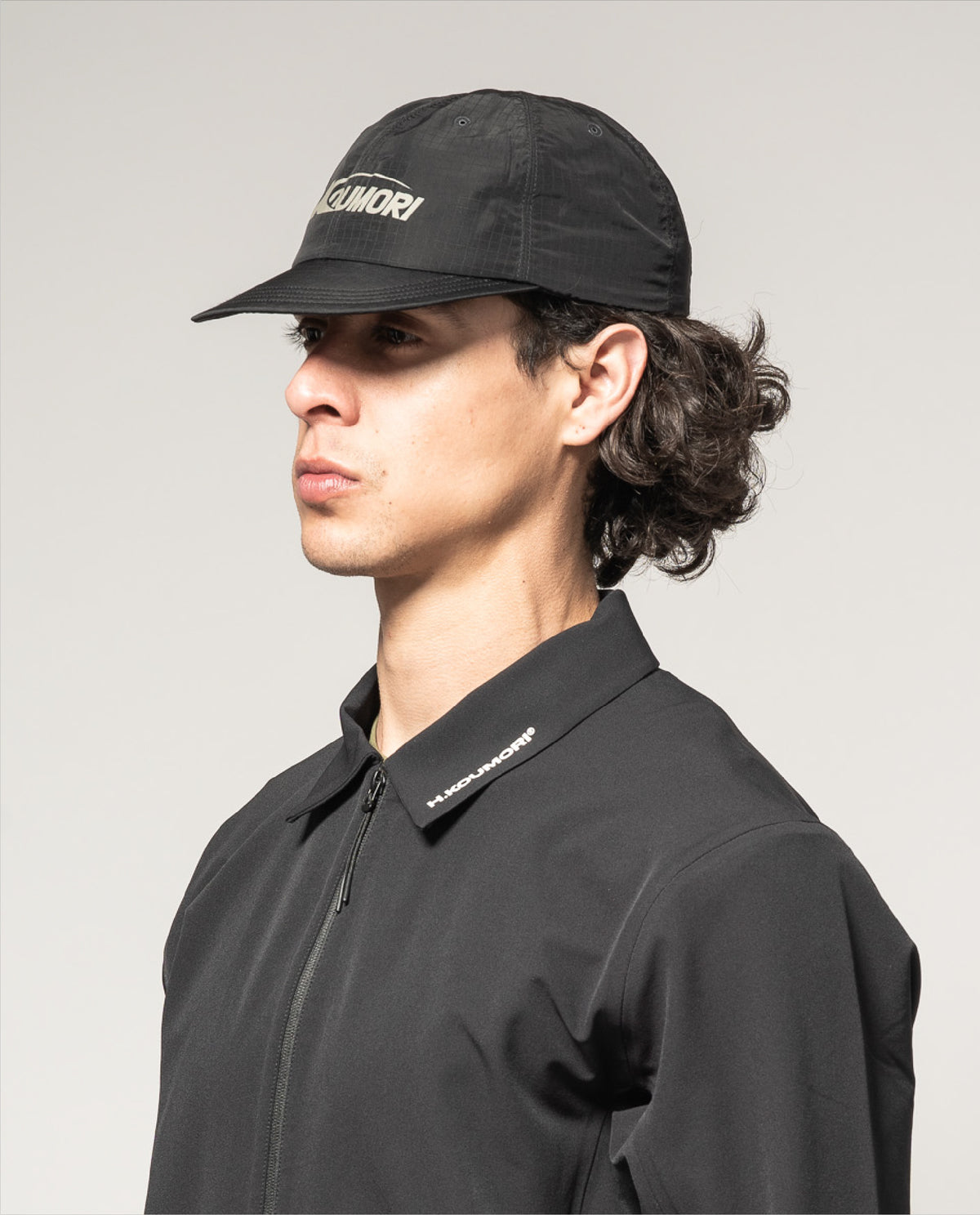 Ripstop Flat Cap Black