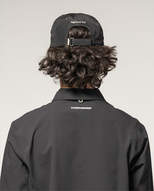 Ripstop Flat Cap Black