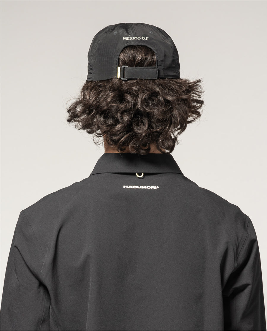 Gorra Ripstop Plana Negro