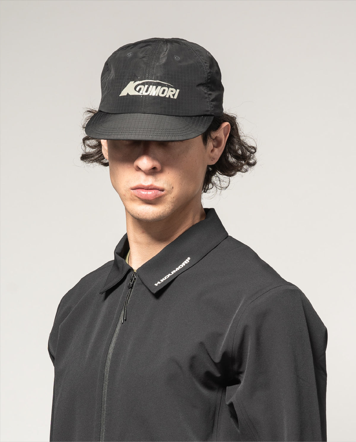 Ripstop Flat Cap Black