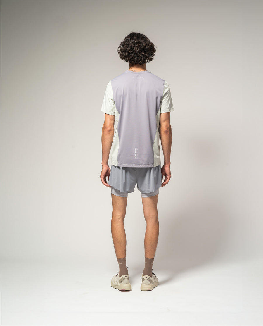 SS Light Training T-shirt Mineral Grey/Quicksilver