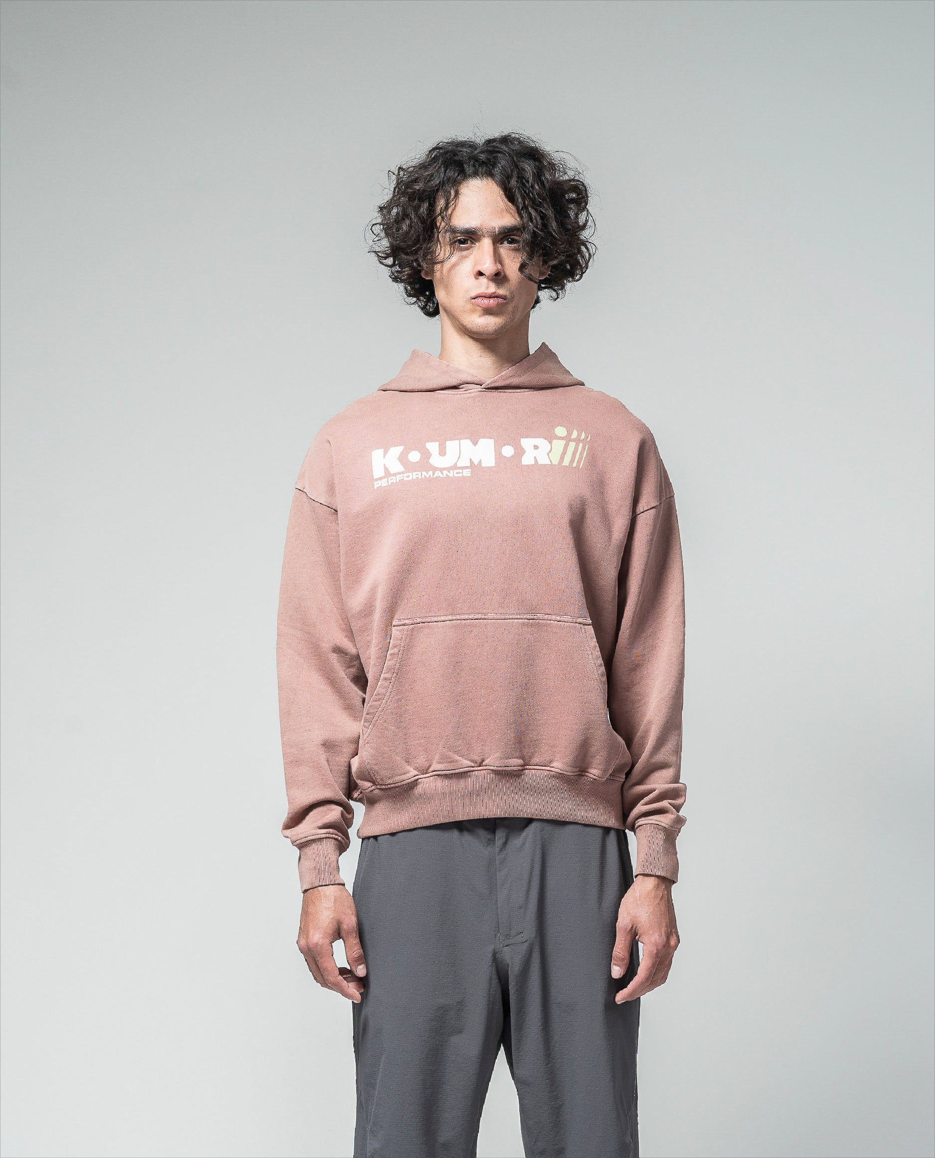 Koumori Phase Hoodie Dusty Pink