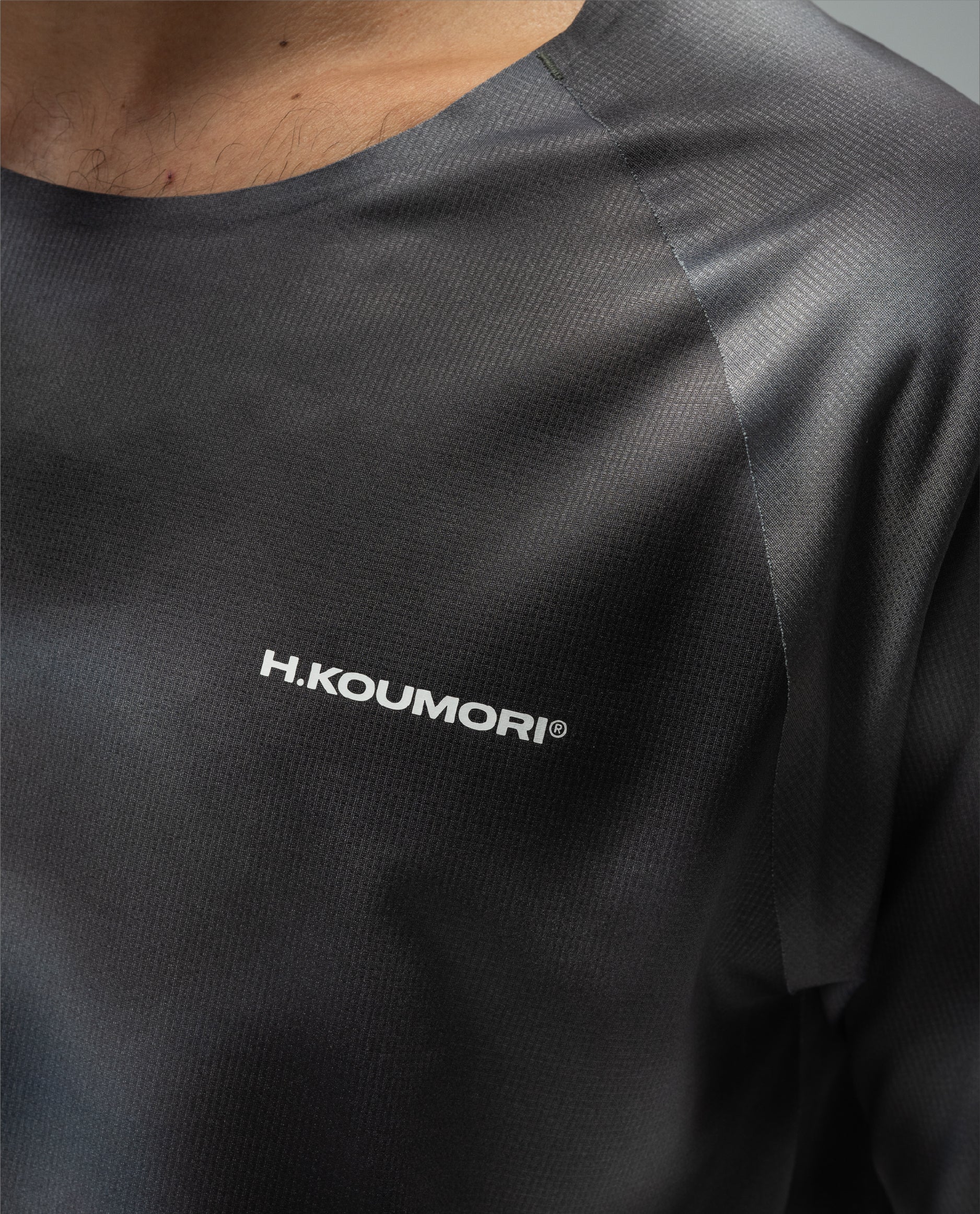 Playera De Competición Manga Corta Ash Trace