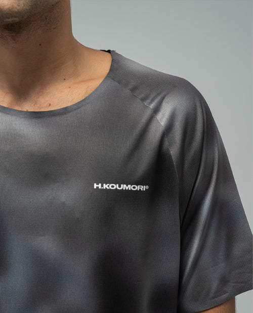 Playera De Competición Manga Corta Ash Trace