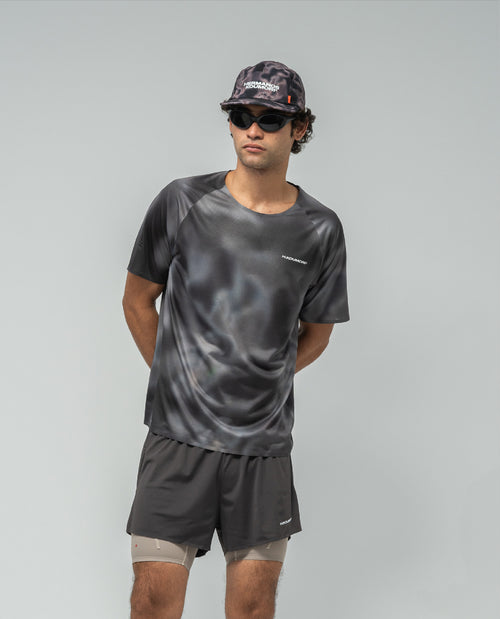 Playera De Competición Manga Corta Ash Trace