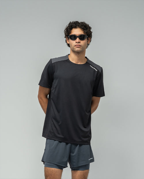 SS Light Training T-Shirt Asphalt Black