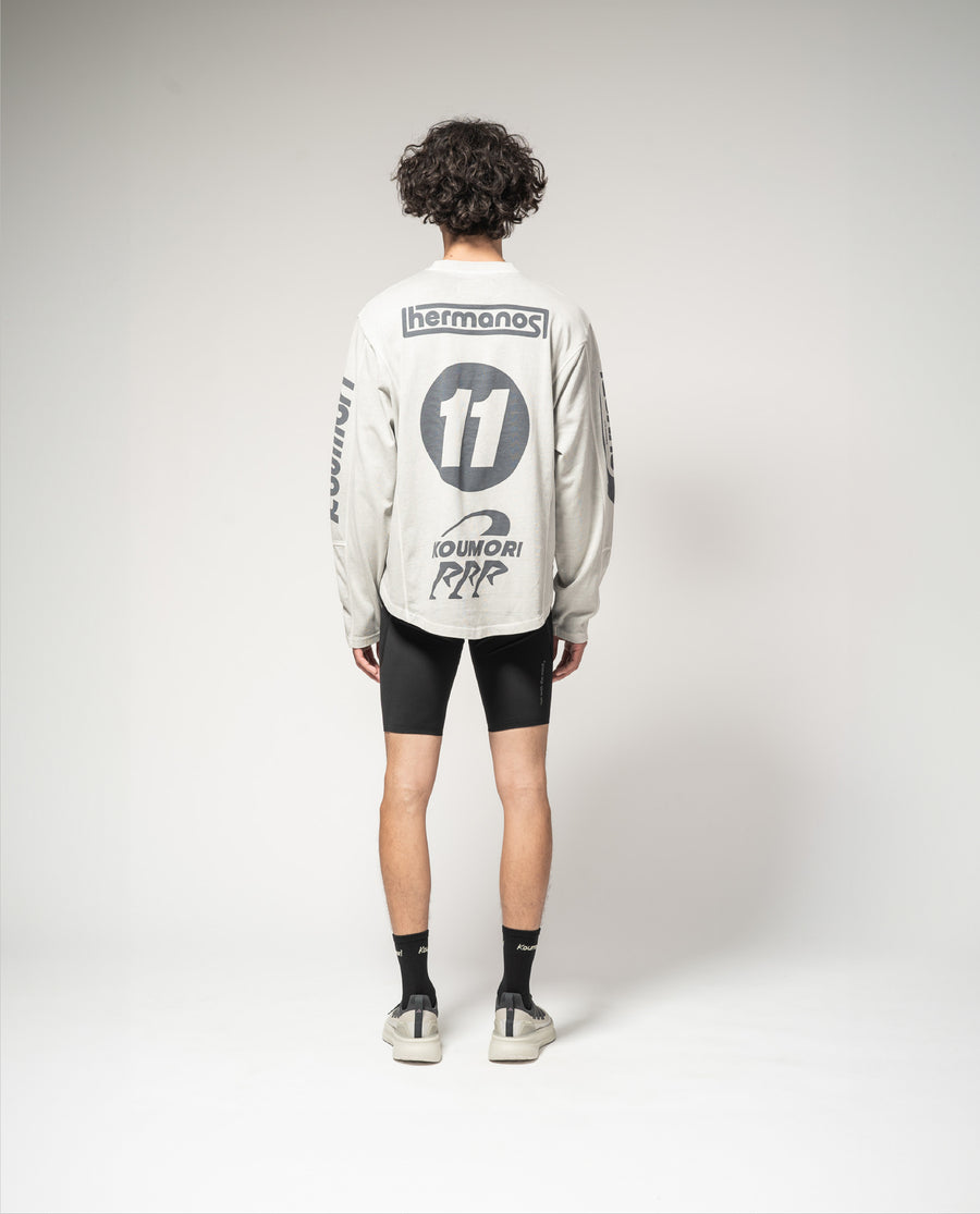 Motion Eleven Stride T-Shirt Grey