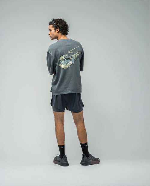 Tsuru Boulder T-Shirt Blue