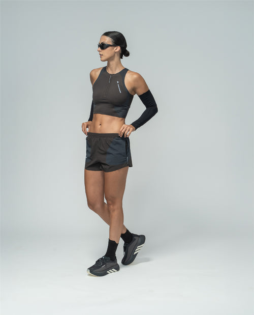 Adidas x H.KOUMORI Crop Top Night Brown