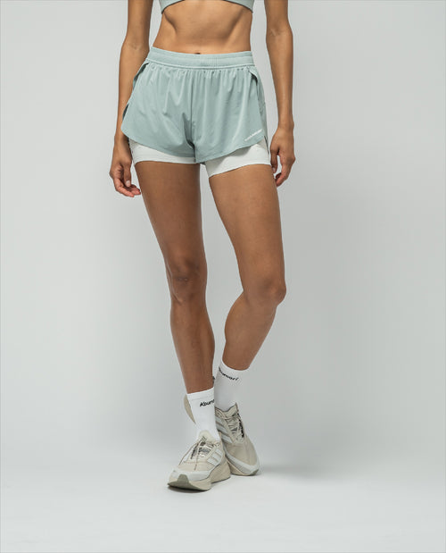 Shorts De Entrenamiento Abys / Dawn Blue