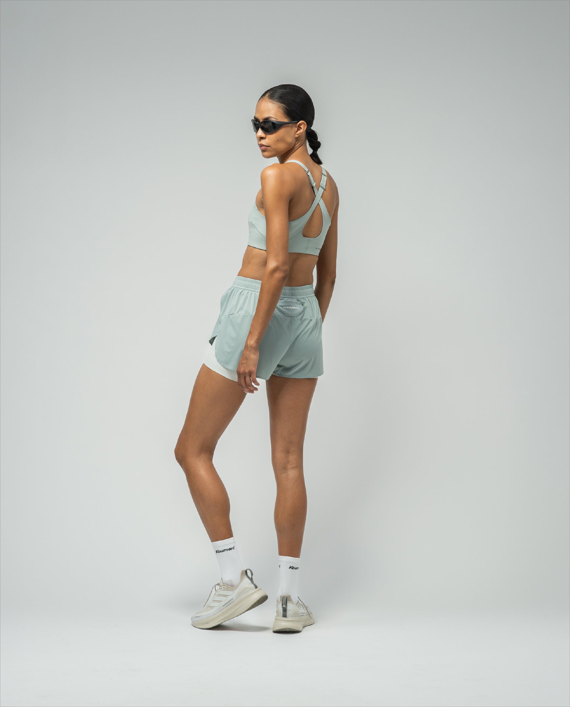 Shorts De Entrenamiento Abys / Dawn Blue
