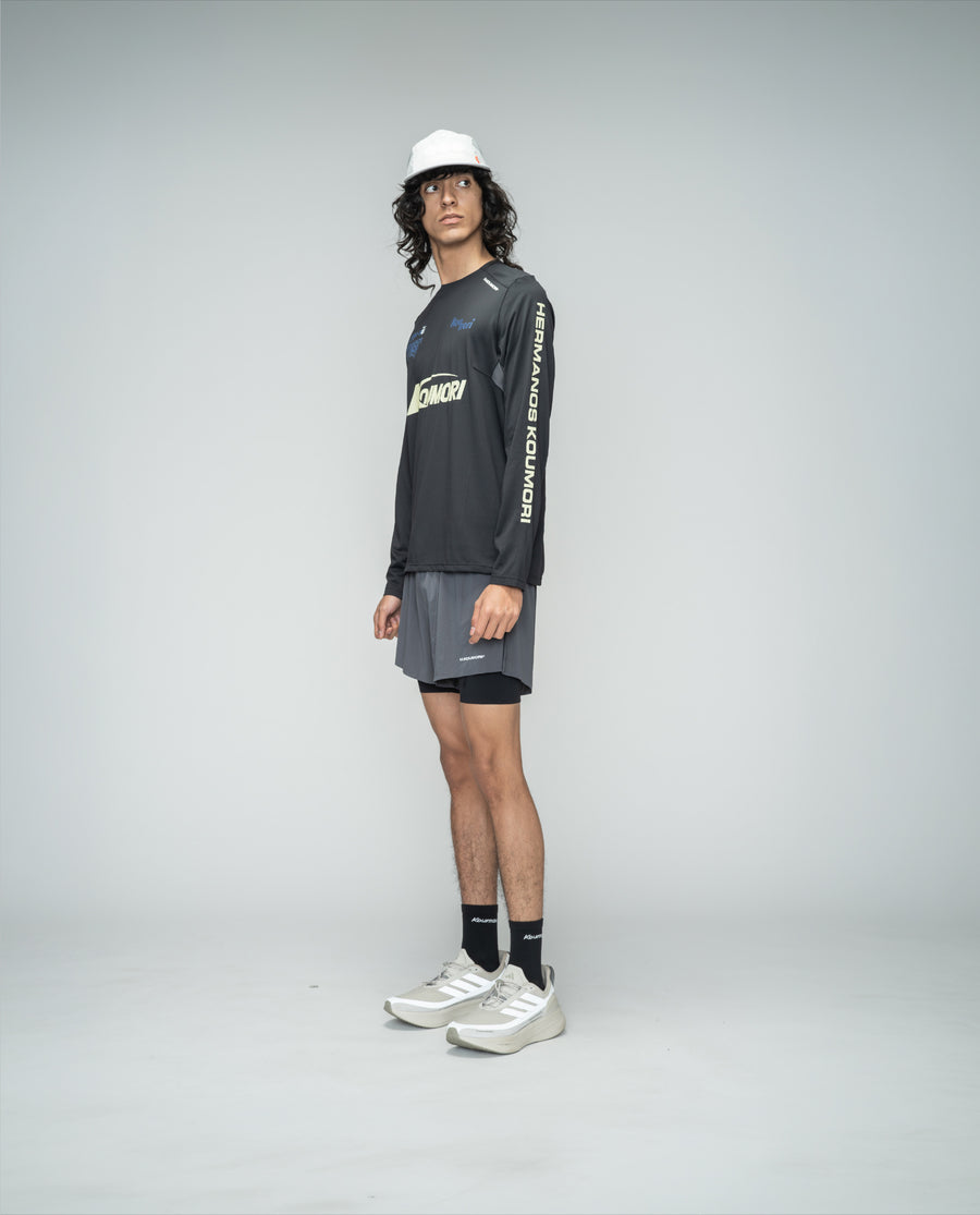 Training Short Asphalt Black