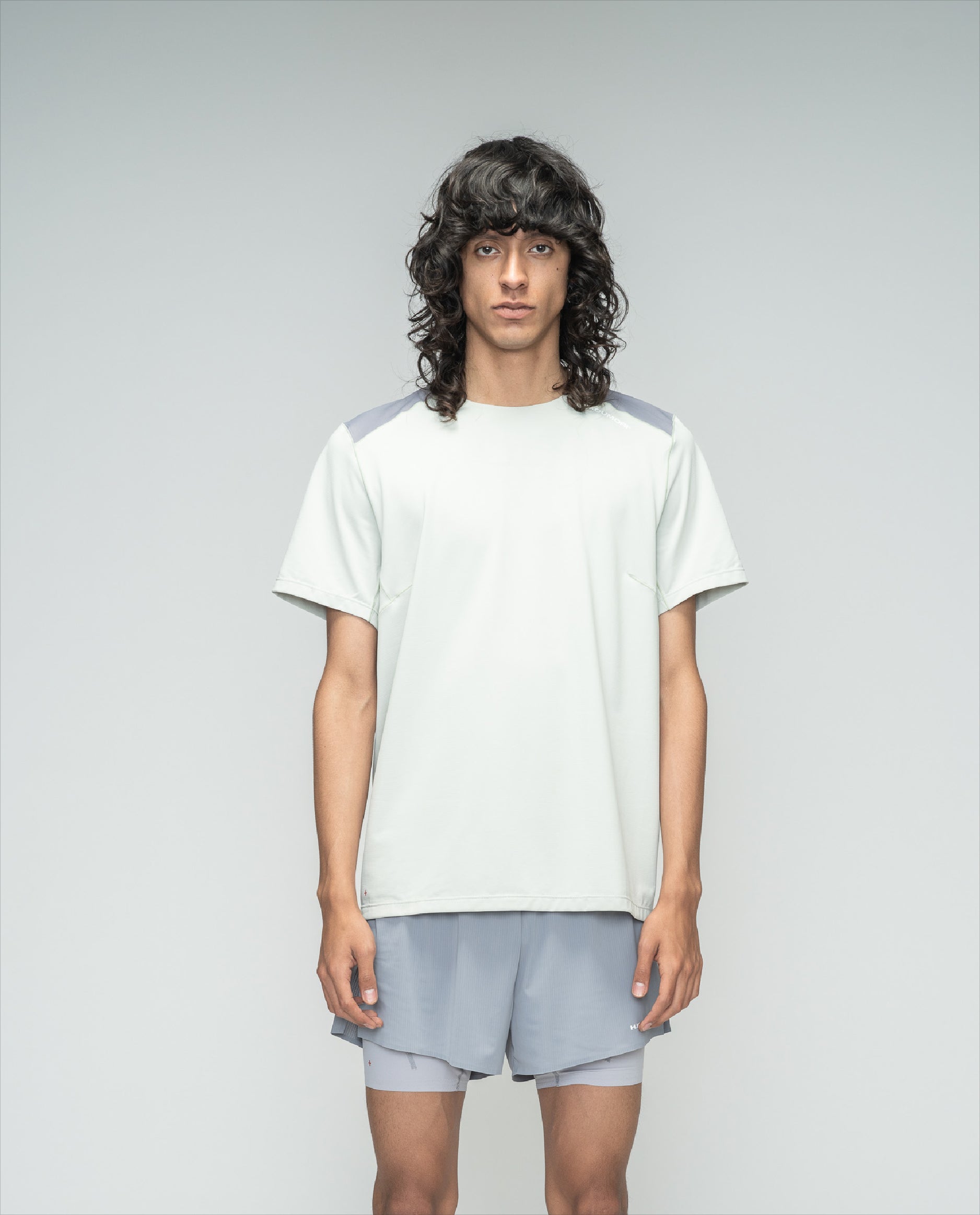 SS Light Training T-shirt Mineral Grey/Quicksilver
