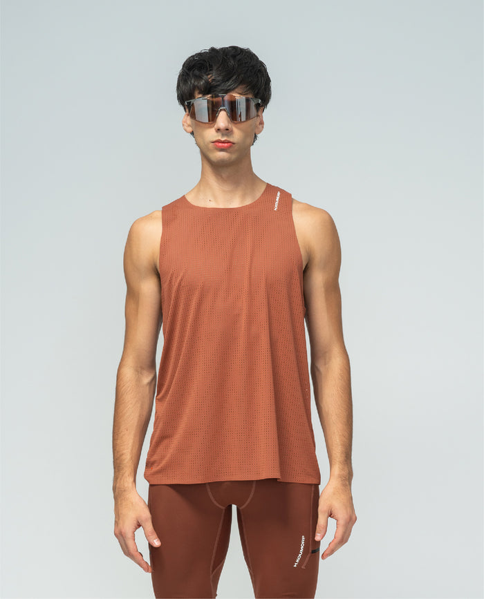 Training Singlet Mahogany