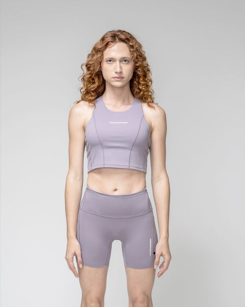 2 en 1 Pocket Top Lila