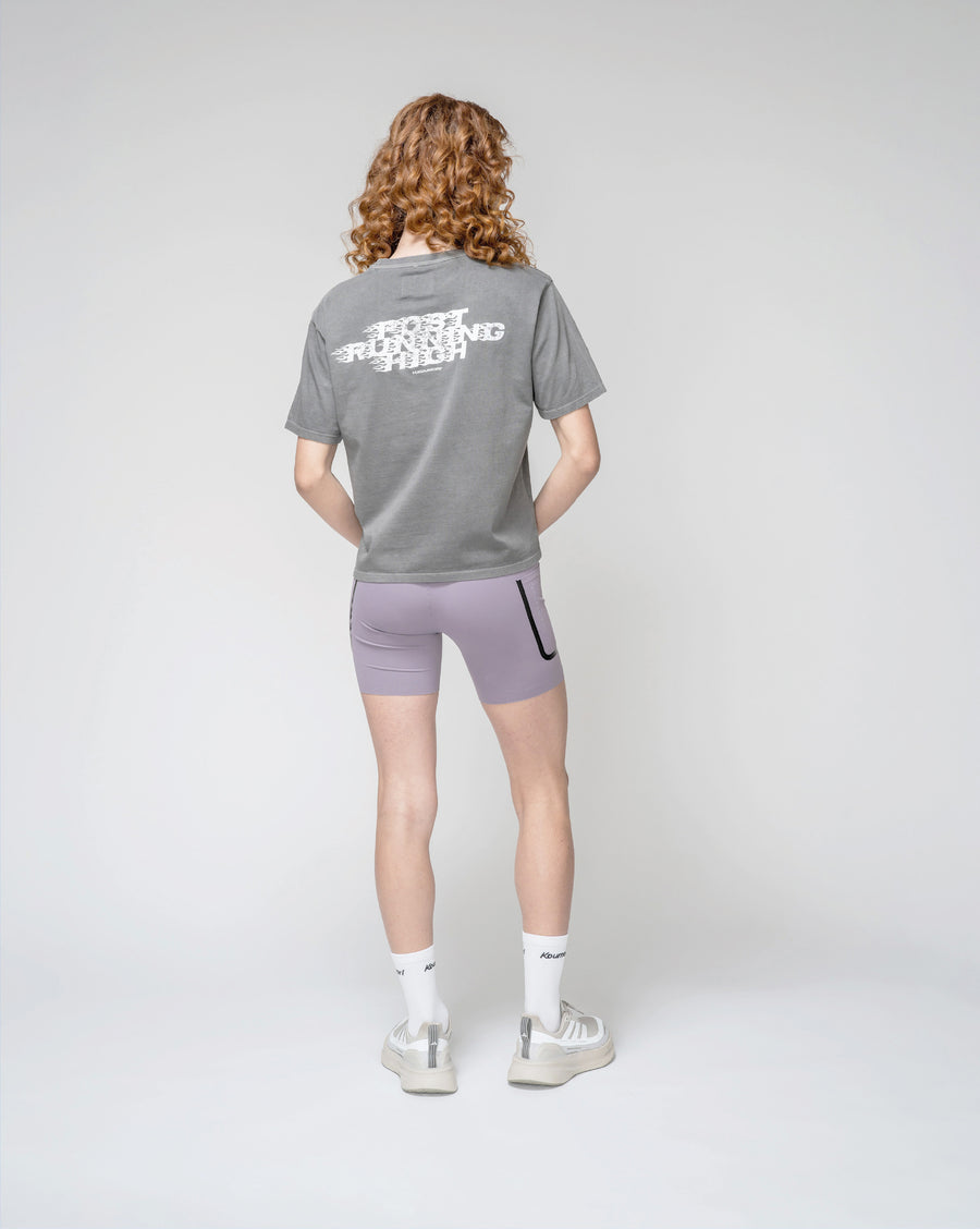 Post Running High Flames Women´s Regular T-Shirt Garment Dye