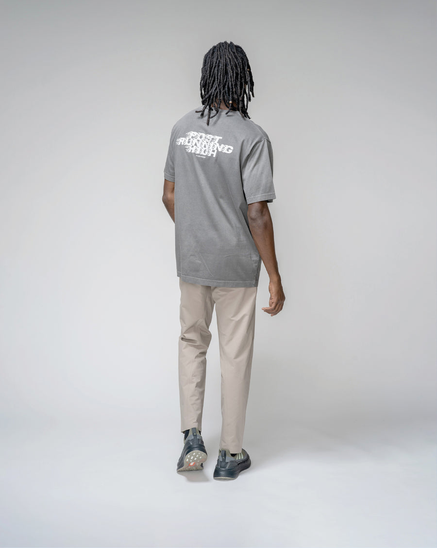 Post Running High Flames Regular T-Shirt Garment Dye