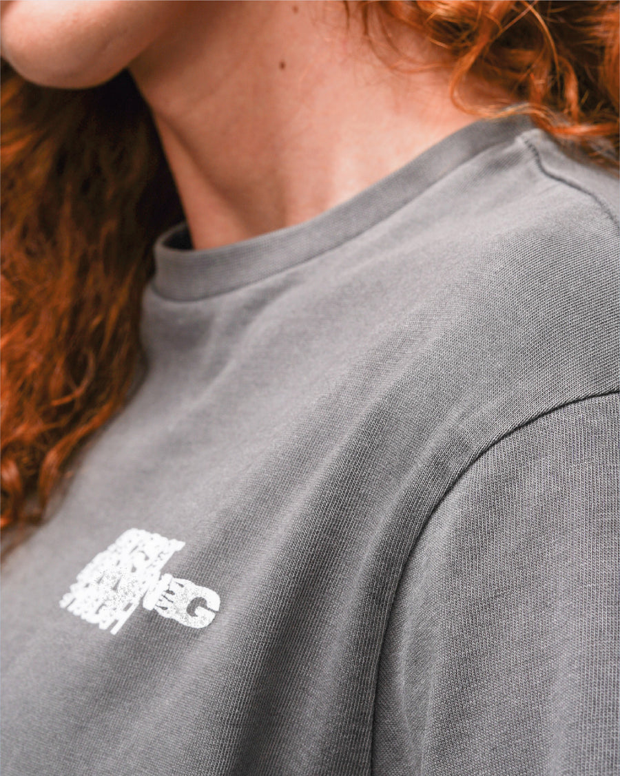 Post Running High Flames Women´s Regular T-Shirt Garment Dye