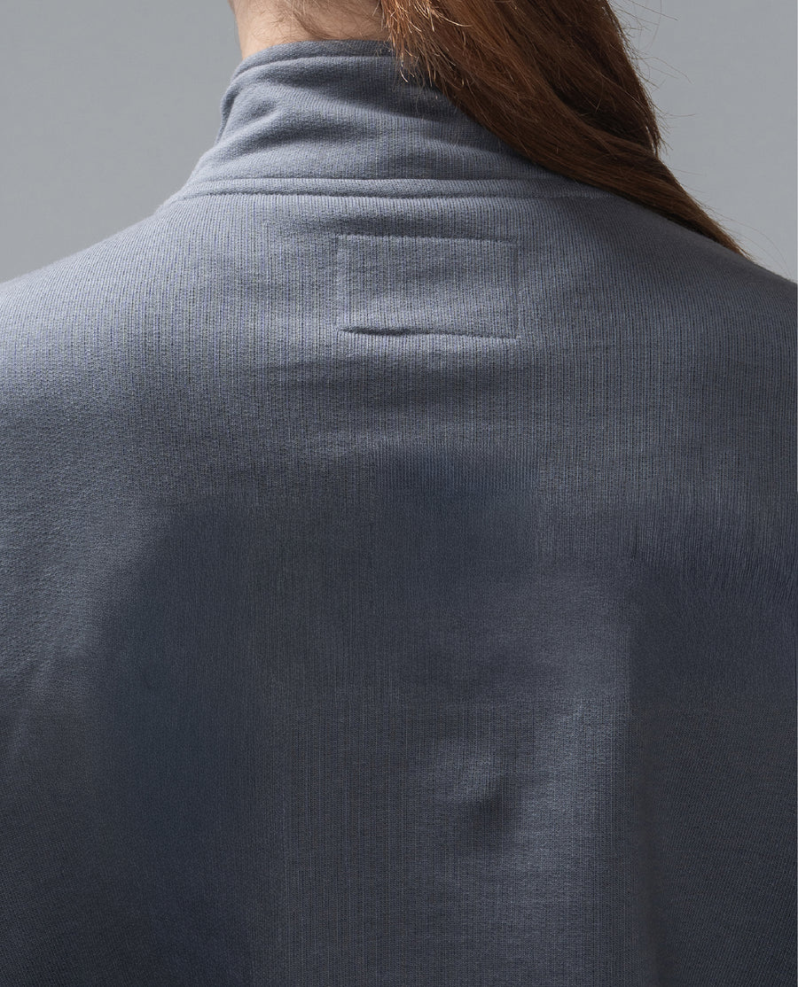 Women´s Pausa Half Zip Turbulence Blue