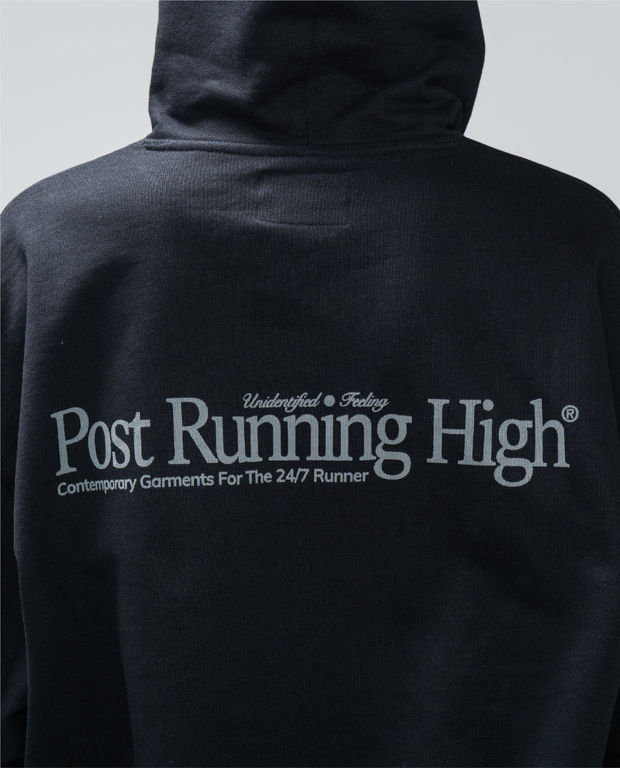 Post Running High Hoodie Black