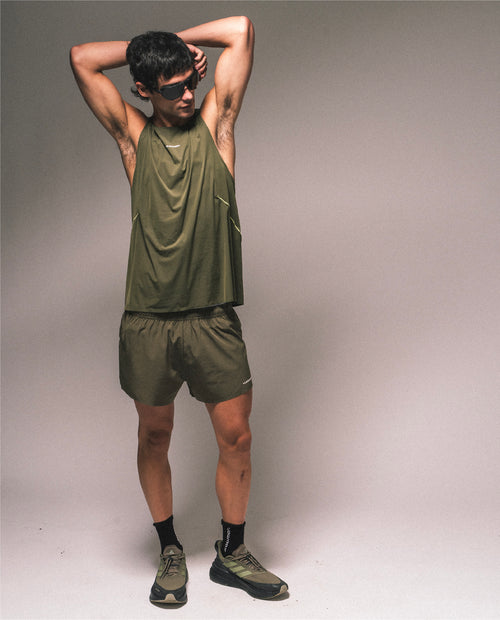 Race Short Olive Night
