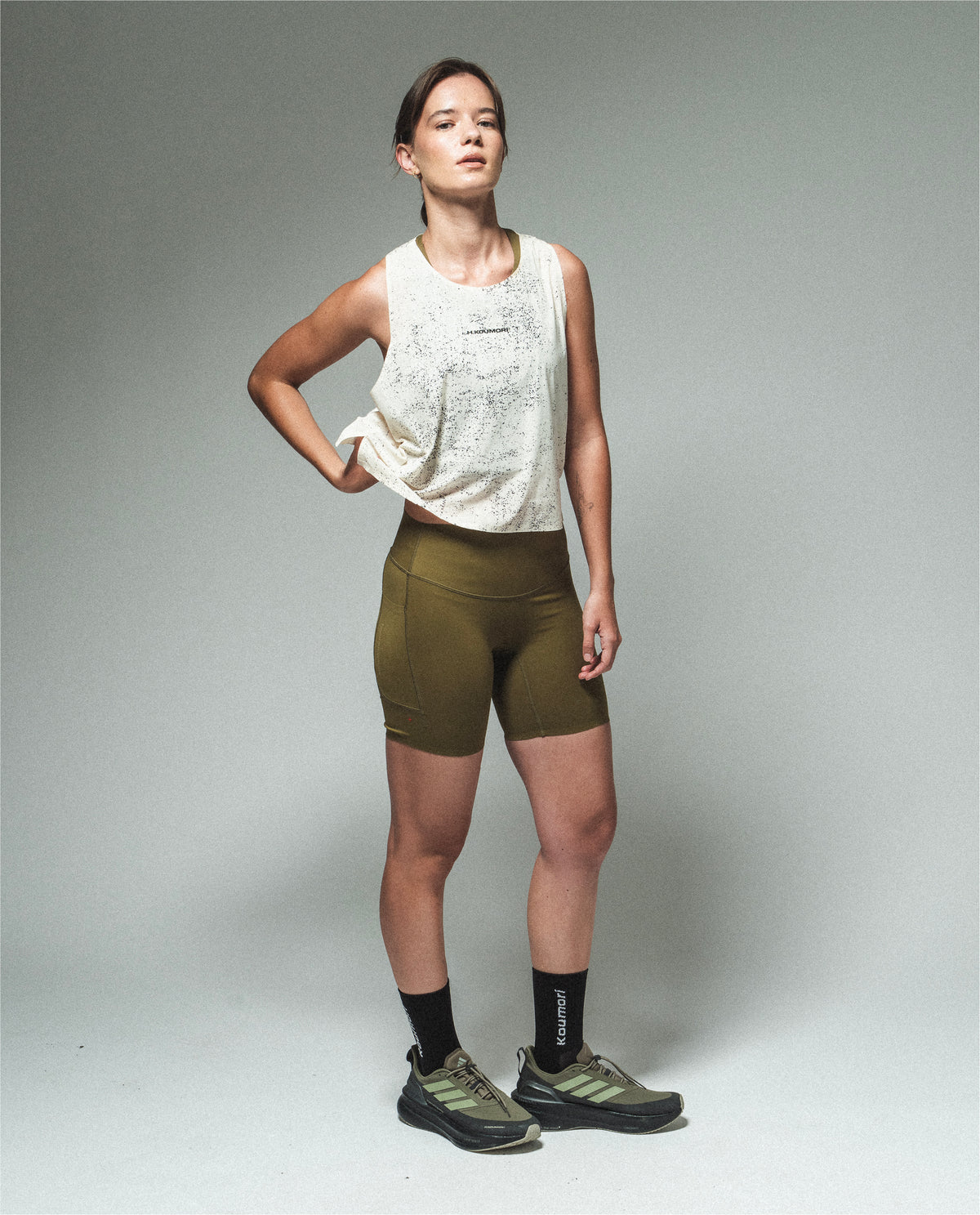 Women´s Compression Tight 7'' Olive