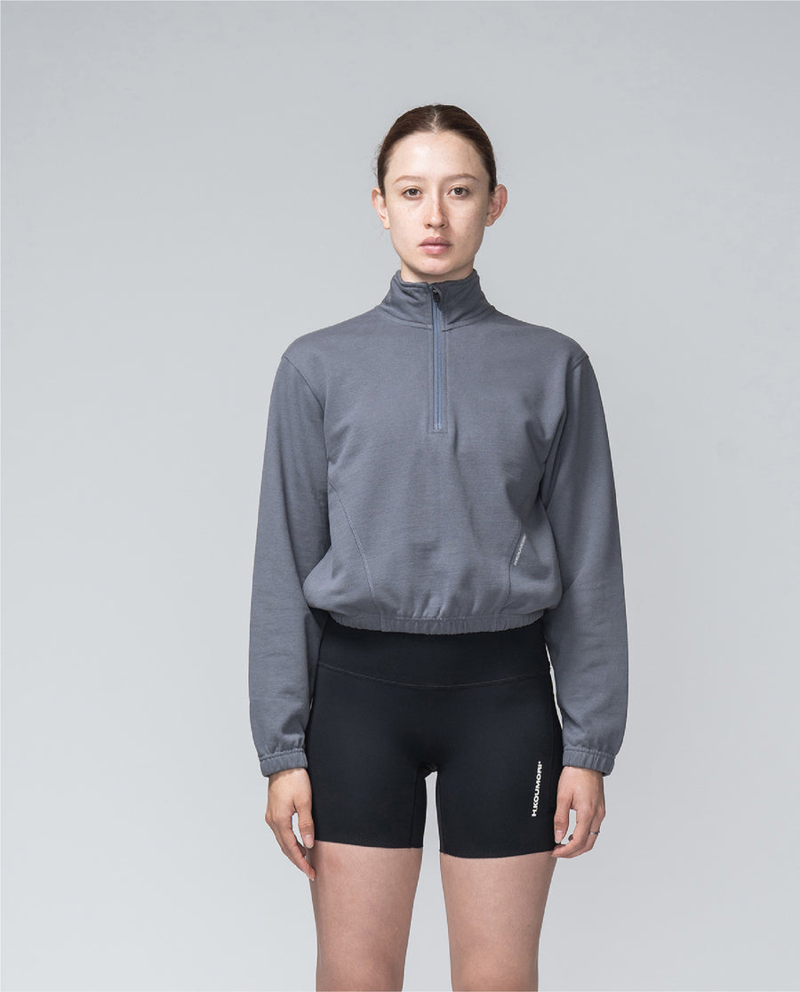 Women´s Pausa Half Zip Turbulence Blue