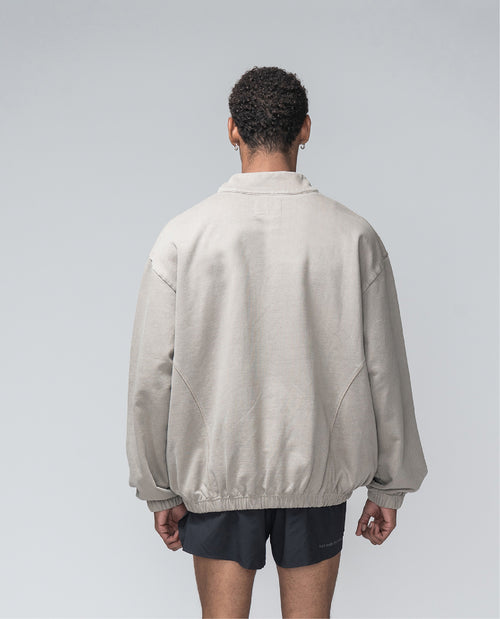 Pausa Half Zip Fossil Brown
