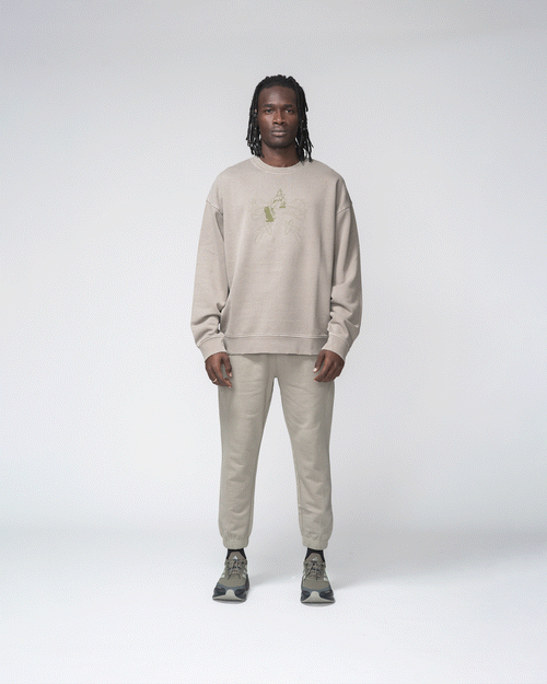 Crewneck Mind Runner Green Tea