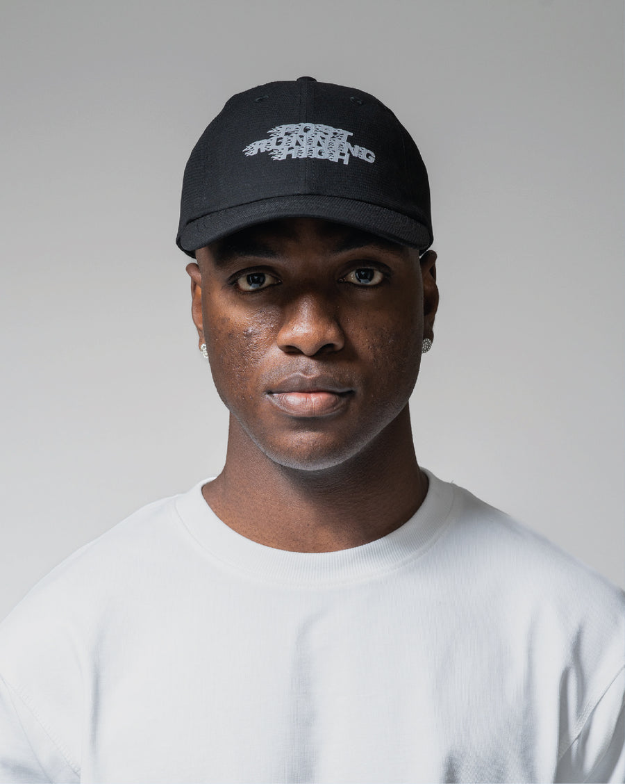 Post Running High Cap Black