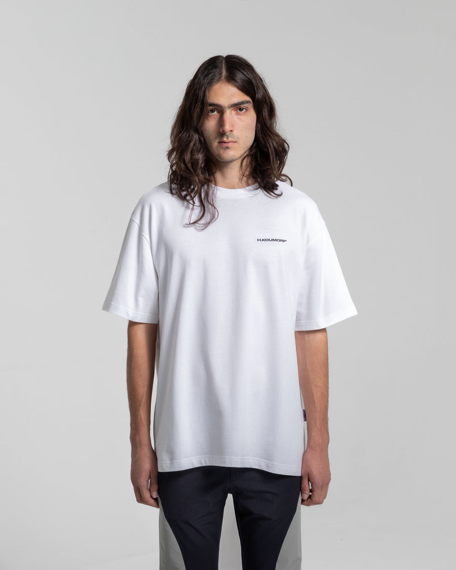 Running Explorations White T-Shirt