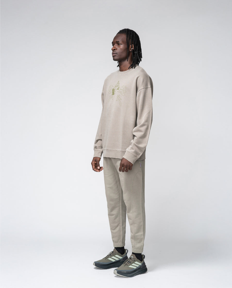 Mind Runner Crewneck Green Tea
