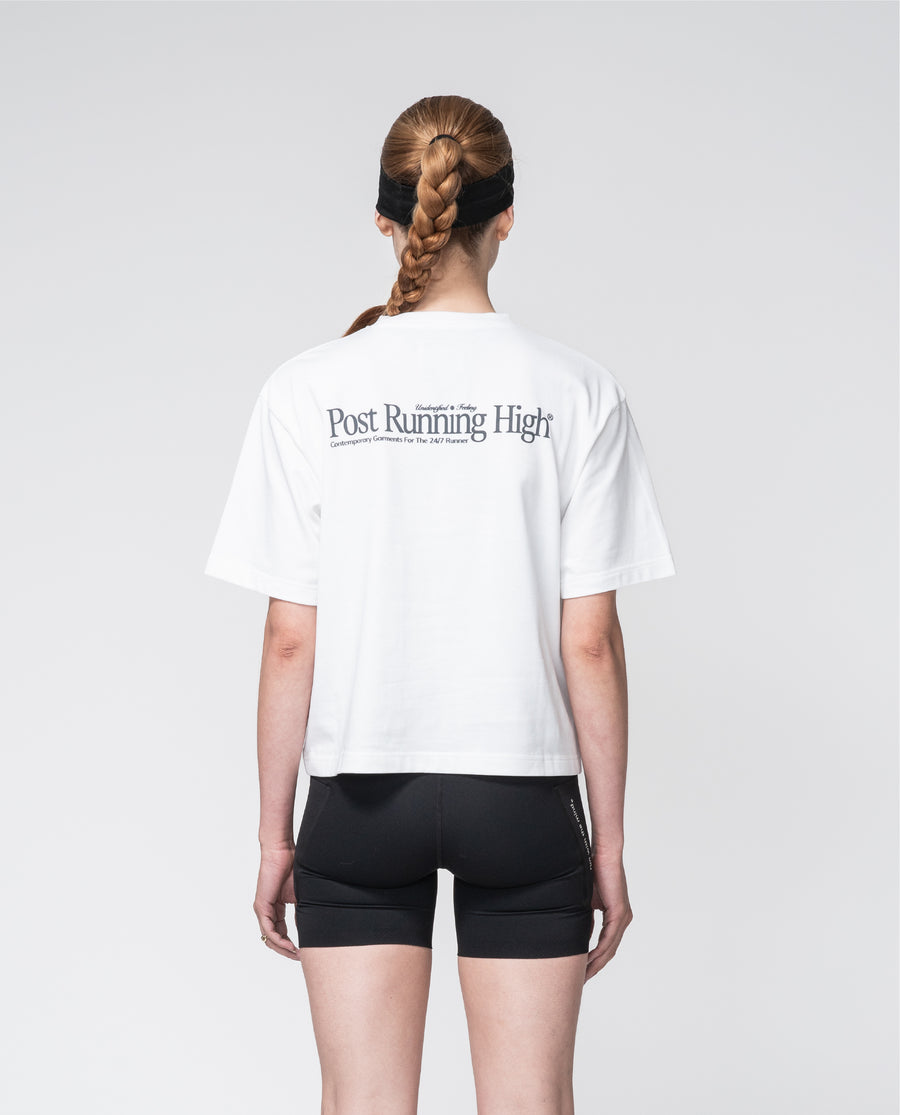 Post Running high Women´s T-shirt white