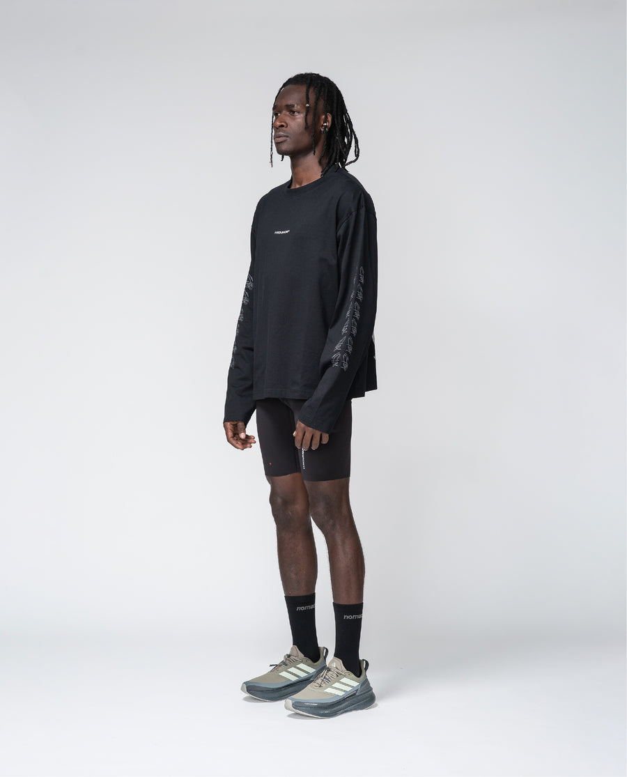 Runner LS T-Shirt Black