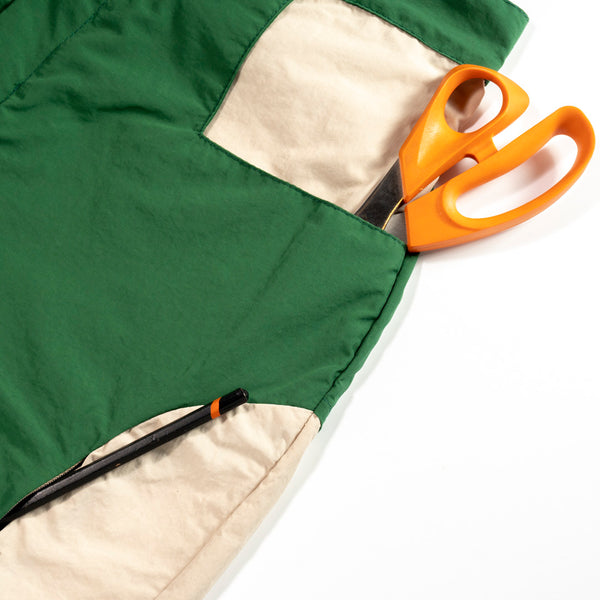Bicolor Shorts: Sand / Green - Imagen 3 -  Bicolor Shorts: Sand / Green