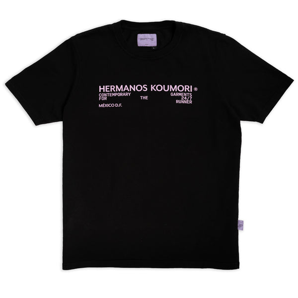Short Sleeve Classic T-Shirt Black - Imagen 1 -  Short Sleeve Classic T-Shirt Black