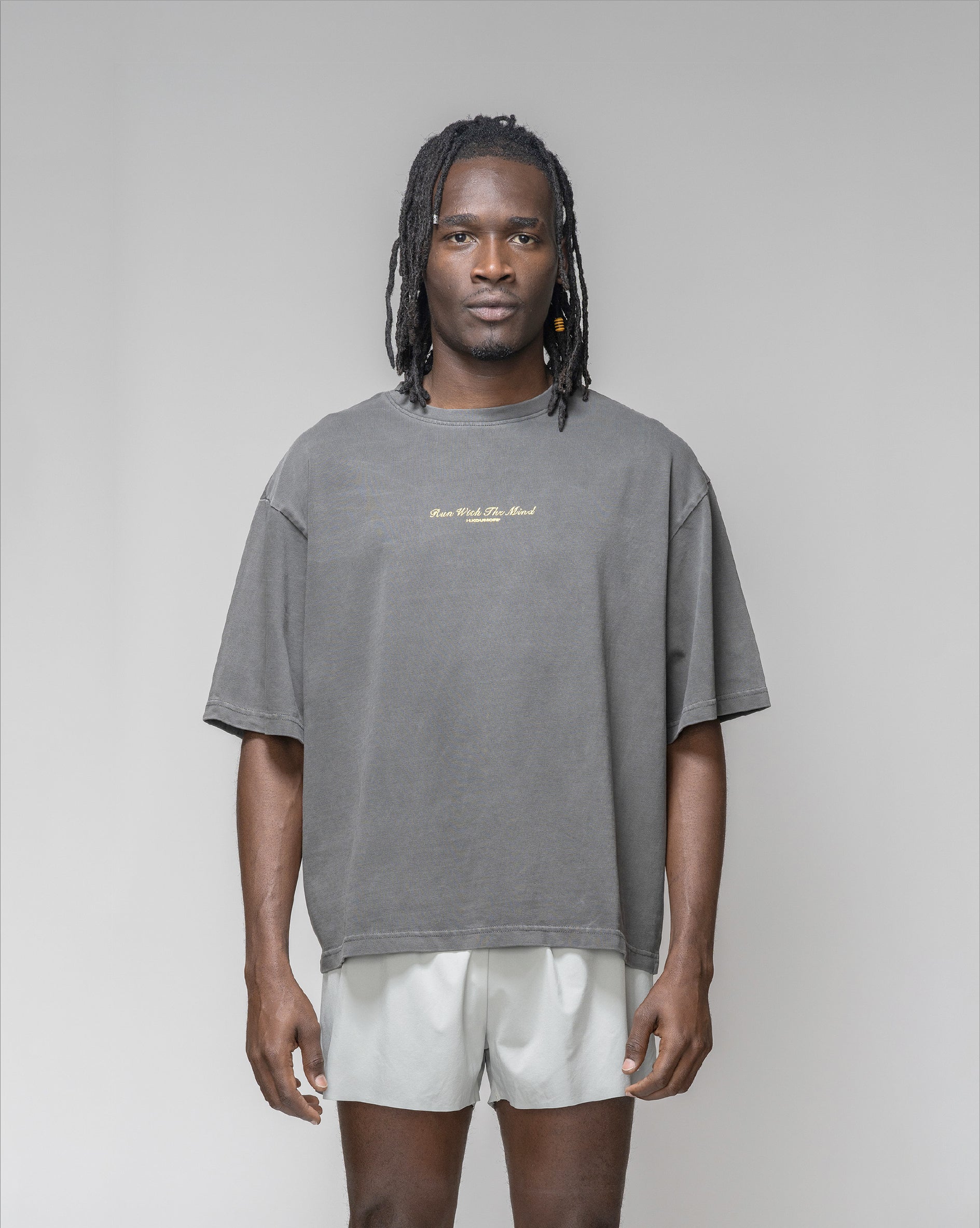 Slogan Boulder T-Shirt Garment Dye