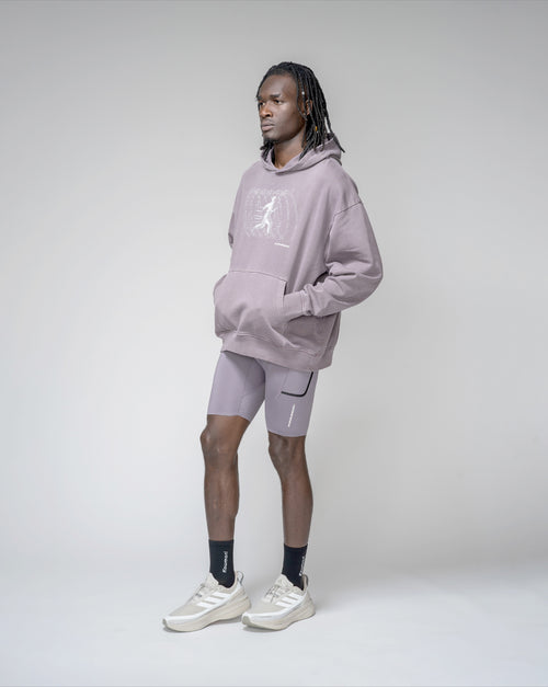 Sudadera Running Motion Lila