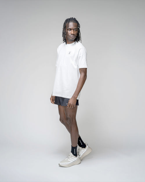 Playera Regular Running Motion Blanca