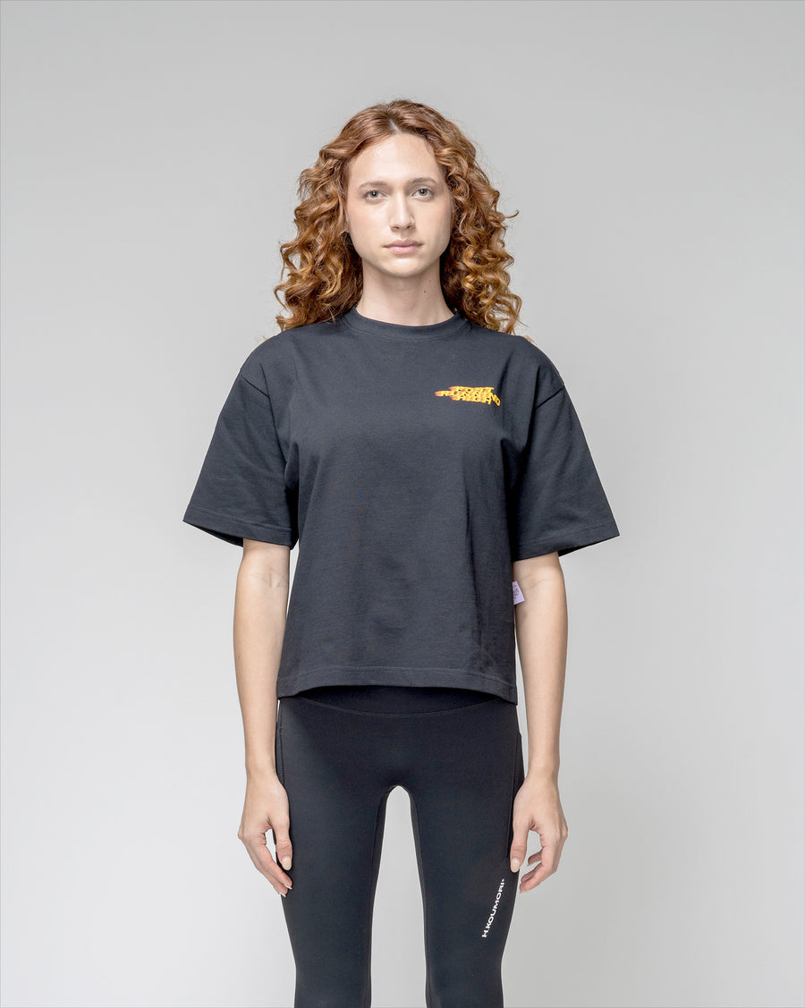 Post Running High Flames Women´s Boulder T-Shirt Black