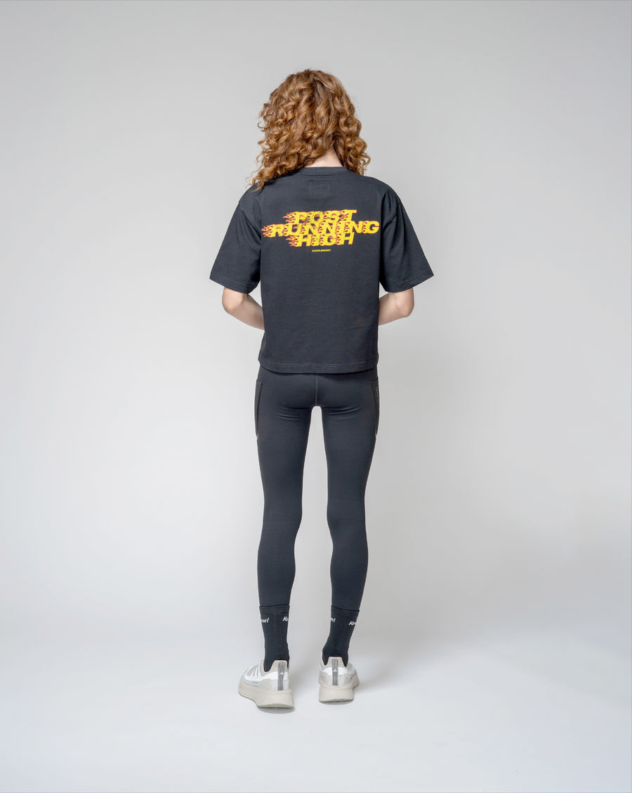 Post Running High Flames Women´s Boulder T-Shirt Black