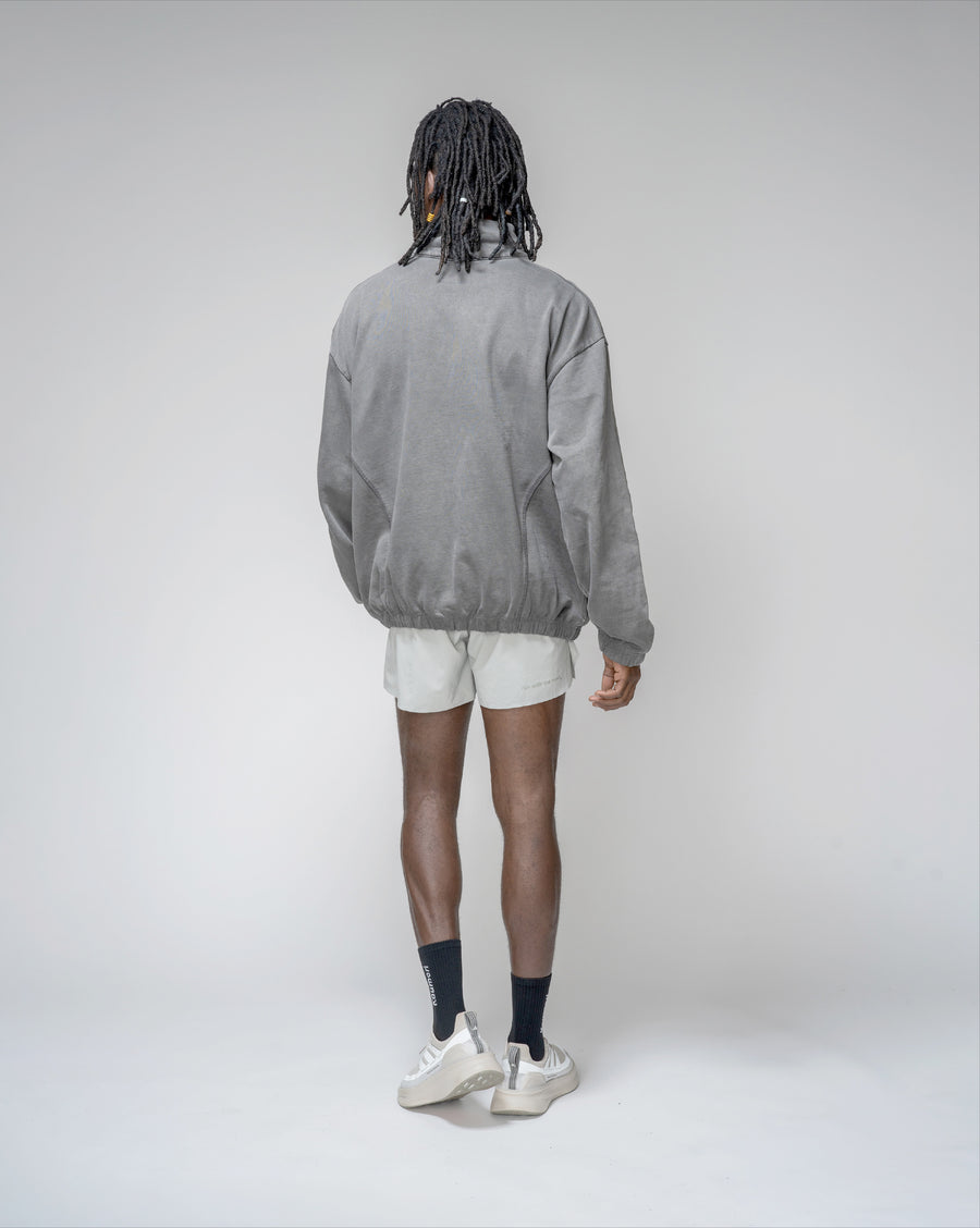 Pausa Half Zip Garment Dye