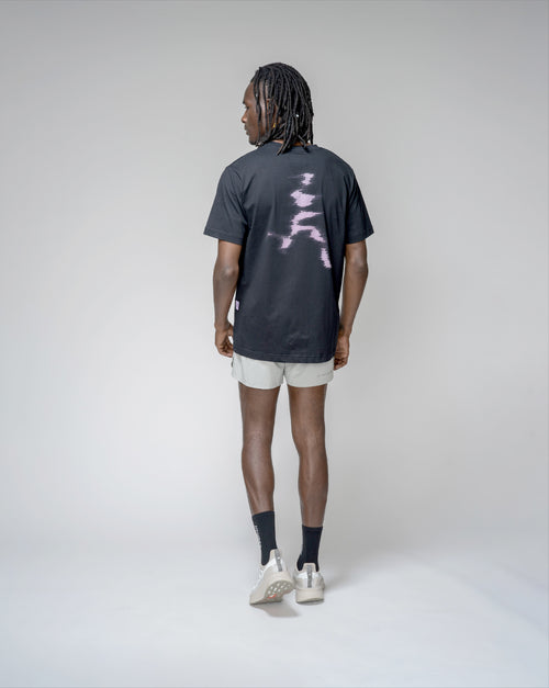 Playera Regular Shade Negra