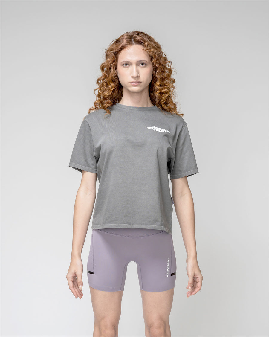 Post Running High Flames Women´s Regular T-Shirt Garment Dye