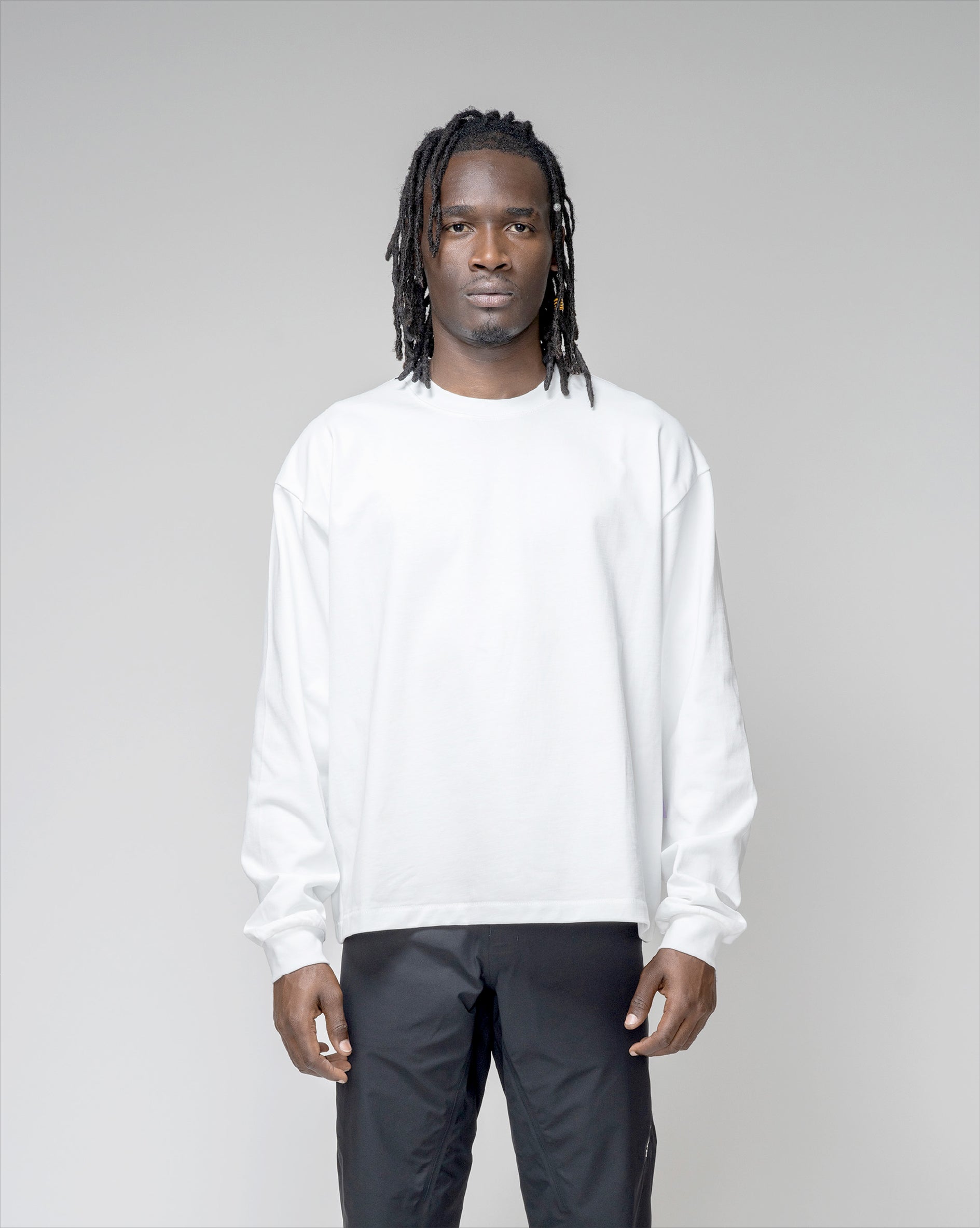 LS Regular T-Shirt White