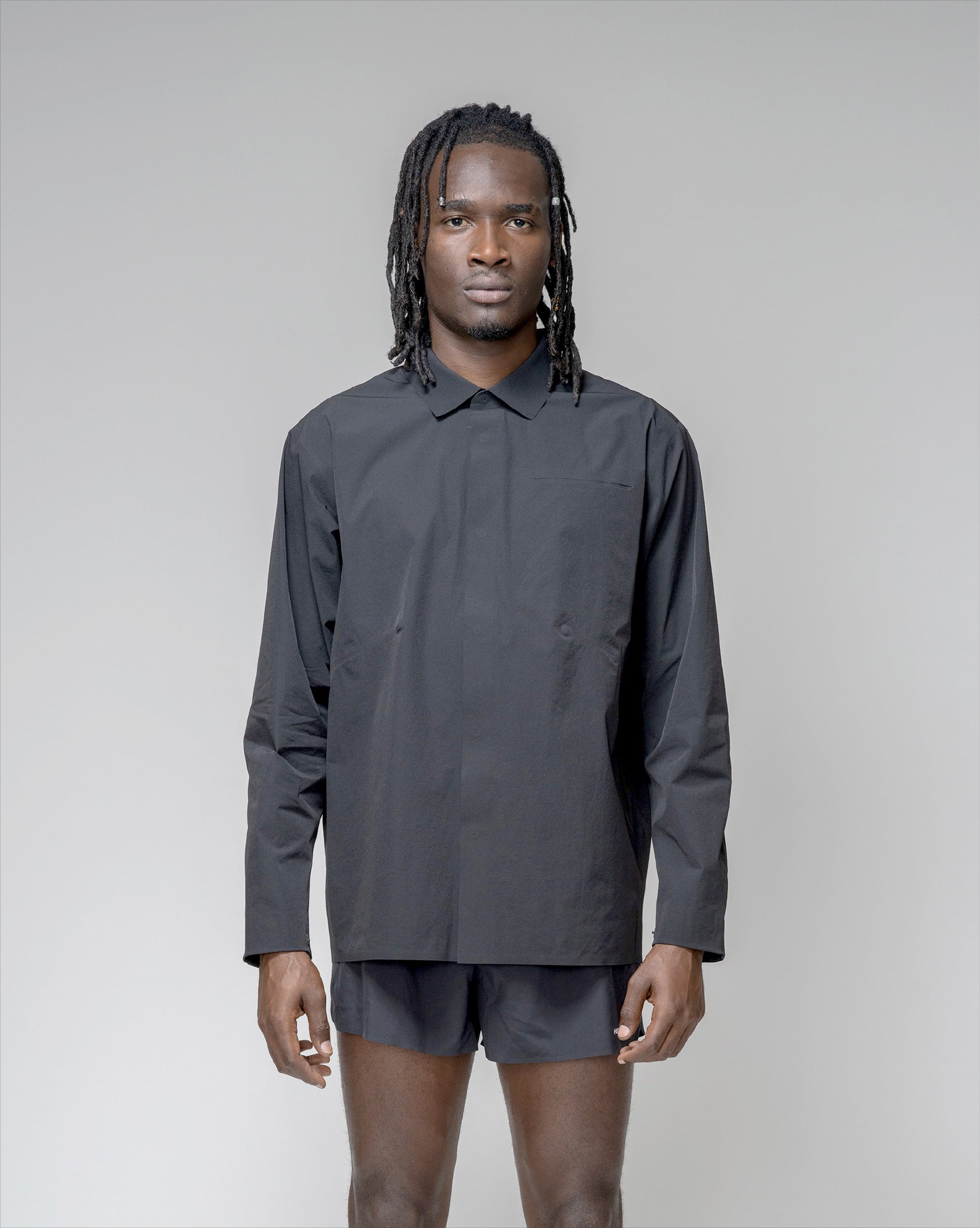 Heavy Over Shirt Black