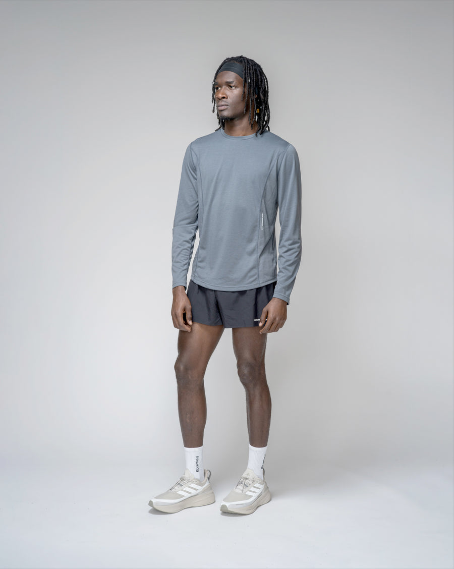 Tencel Stride Turbulence Blue