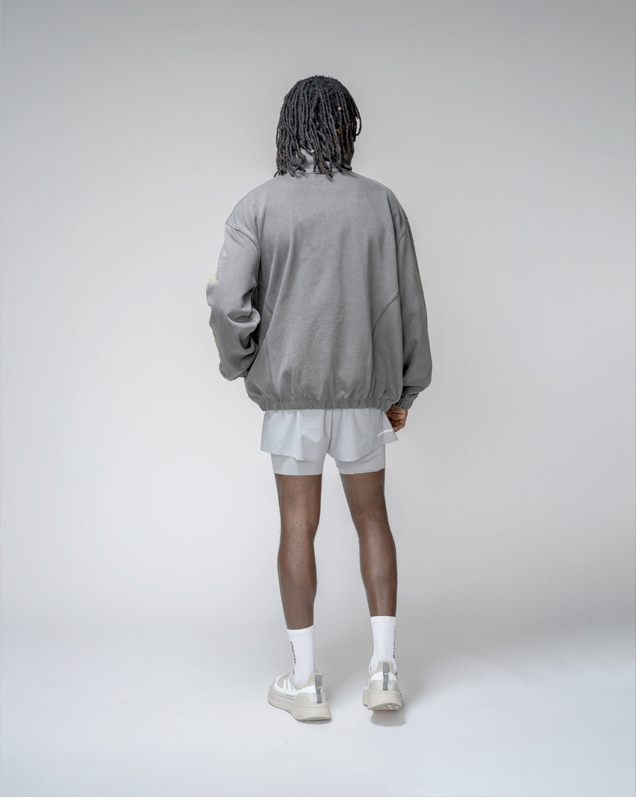 Momentum Half Zip Garment Dye