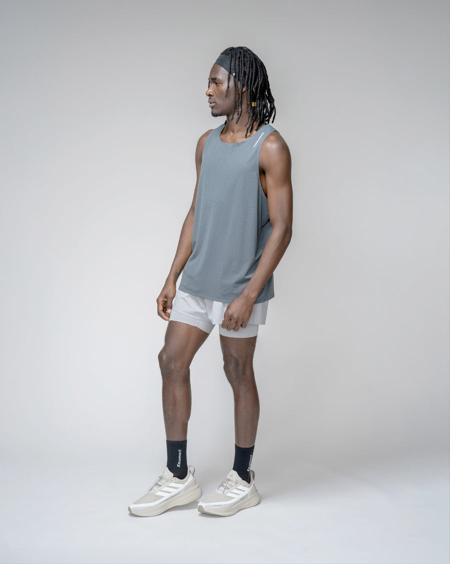 Training Singlet Turbulence Blue