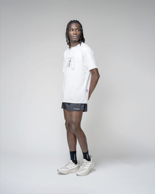 Playera Boulder Running World Blanca